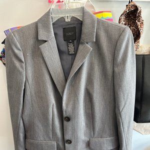 J. Crew Gray Wool Blazer. Size 6.